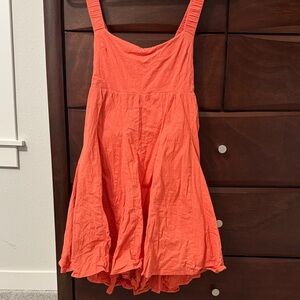 4SI3NNA Vibrant Coral Romper